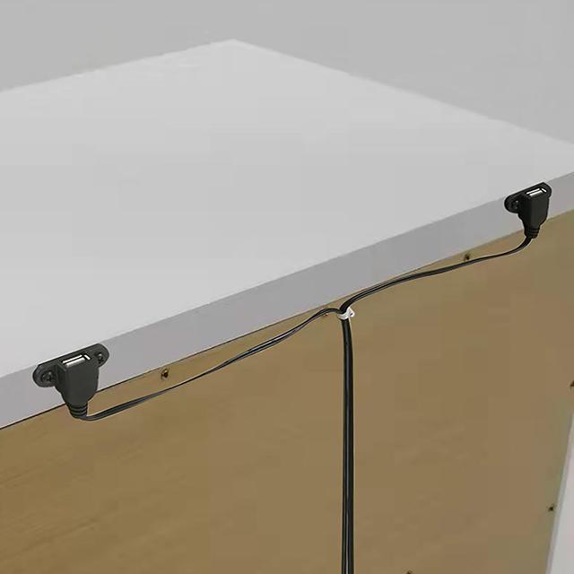 Emmeline Bed Silver & White - R&R Furniture Gallery (Fountain Valley, CA)