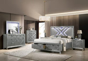 EMMELINE Night Stand w/ USB Outlet - R&R Furniture Gallery (Fountain Valley, CA)