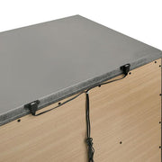 Emmeline Bed Silver & White - R&R Furniture Gallery (Fountain Valley, CA)