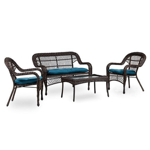 Oliveri Wicker Coffee Table - R&R Furniture Gallery (Fountain Valley, CA)