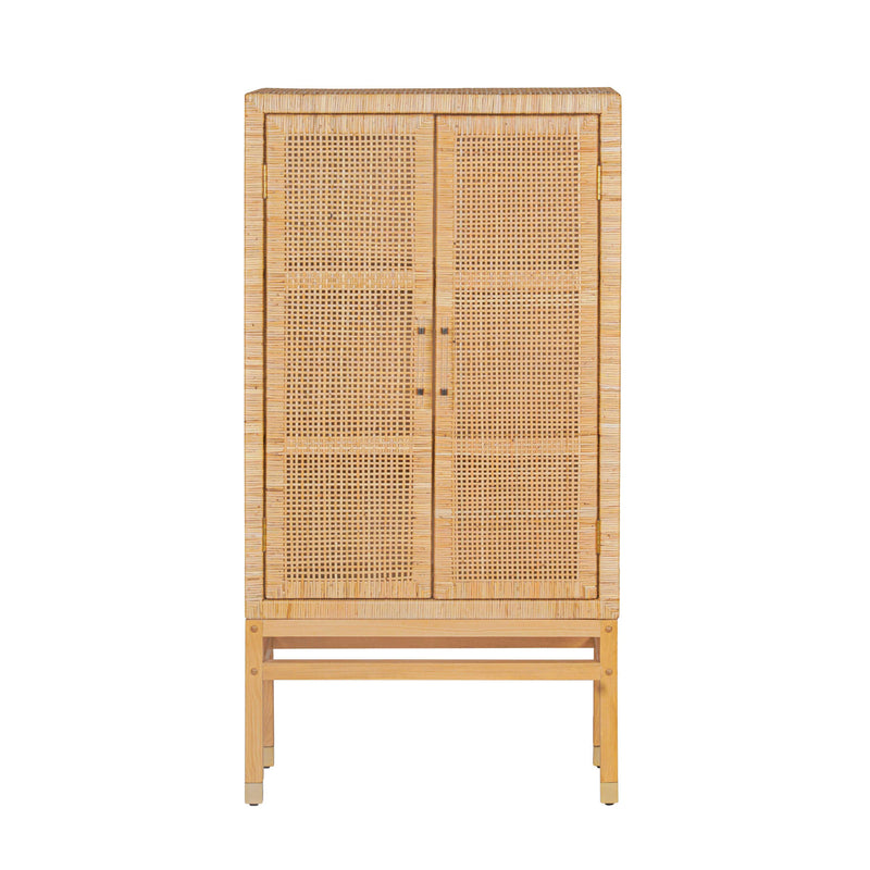 Amara Natural Woven Rattan Cabinet