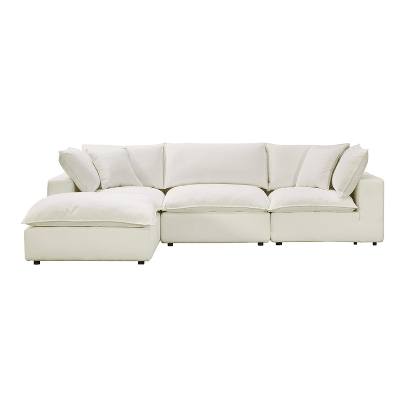 Cali Natural Modular 4 Piece Sectional