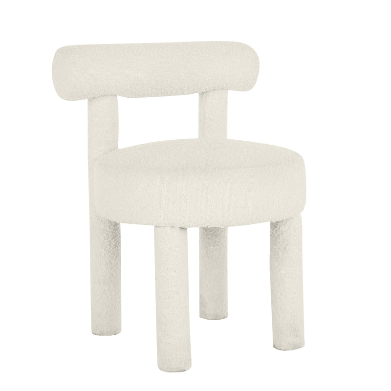 Carmel Cream Boucle Dining Chair