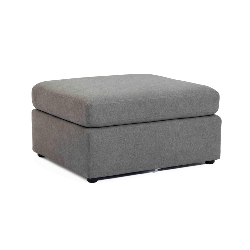 Catarina Gray Ottoman