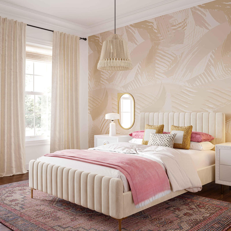 Helen White Cotton Tasseled Pendant Lamp 7