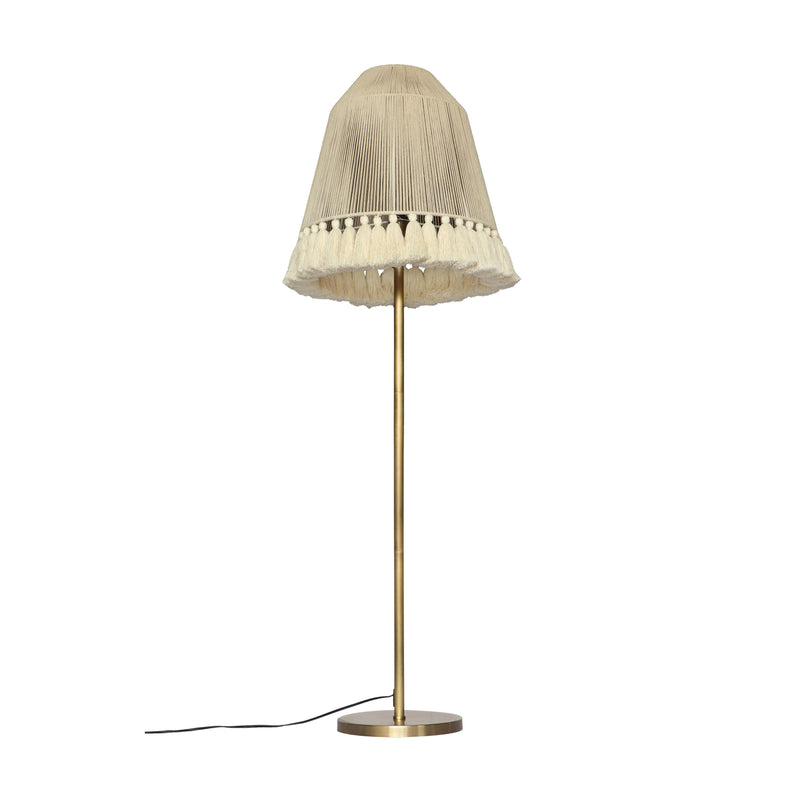 June White Medium Floor Lamp 9