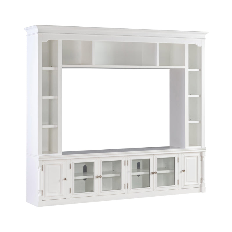 Virginia White Entertainment Center for TVs up to 75"