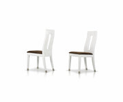 Thor Modern White Glossy Dining Chair — view 2