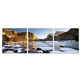 Yosemite 3-Panel Photo On Canvas