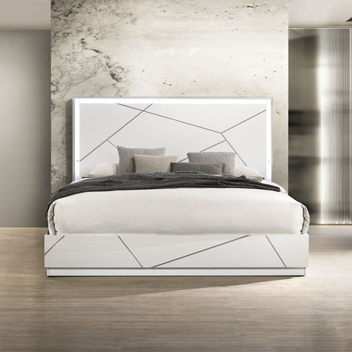 Esther - Bed With LED - R&R Furniture Gallery (Fountain Valley, CA)