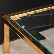 Savannah Breeze - End Table - Bright Gold - R&R Furniture Gallery (Fountain Valley, CA)