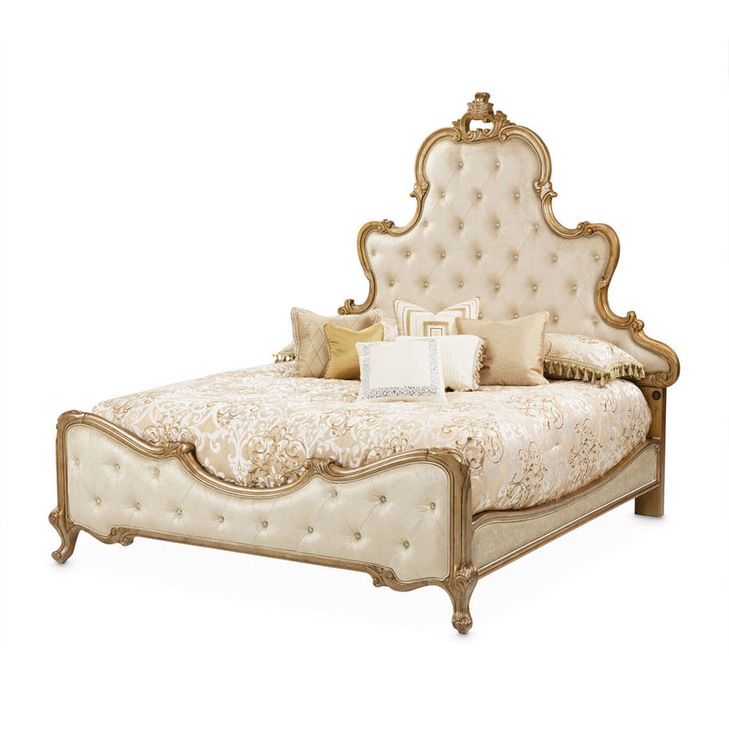 Platine de Royale - Panel Bed - R&R Furniture Gallery (Fountain Valley, CA)