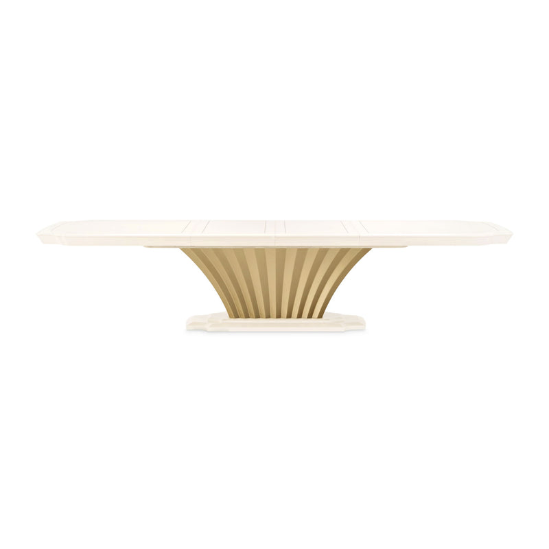 Fantosini - Pedestal Dining Table - R&R Furniture Gallery (Fountain Valley, CA)