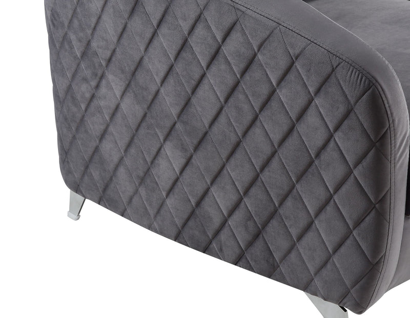 Sofia - Modern Chic Accent Armchair - R&R Furniture Gallery (Fountain Valley, CA)