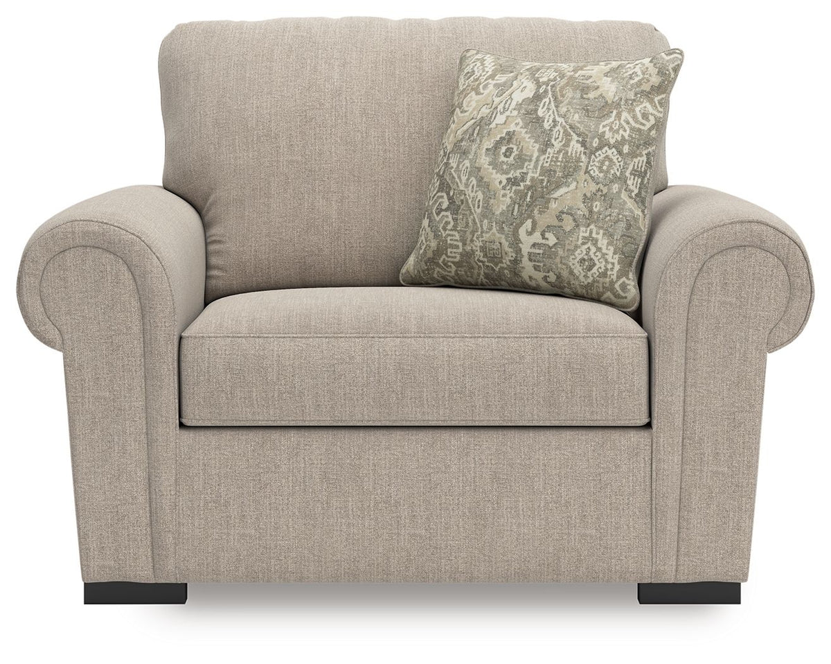 Sararose - Chair and a Half - Heather - R&R Furniture Gallery (Fountain Valley, CA)