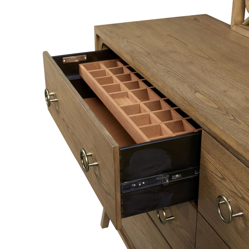 6 Drawer Dresser - Latte - R&R Furniture Gallery (Fountain Valley, CA)