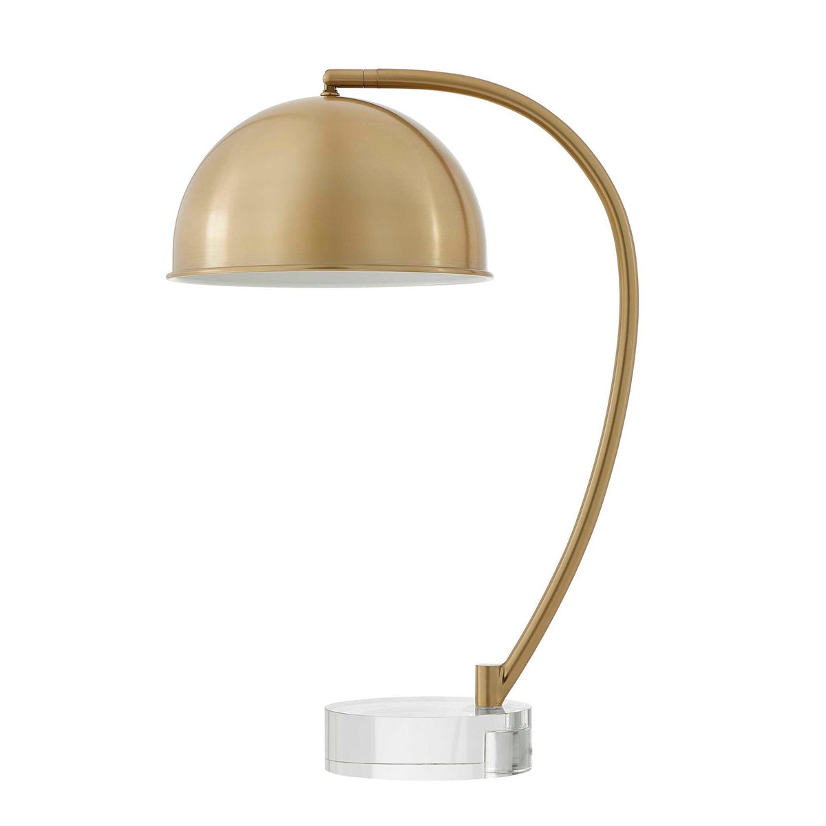 Romani - Brass Desk Lamp - Gold