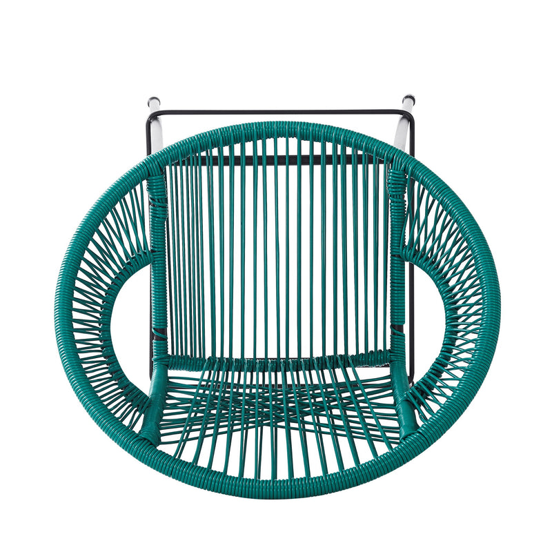 Noble House Ferrara outdoor patio barstool set of 2 with metal frames and cushioned seats, ideal for outdoor patio seating.