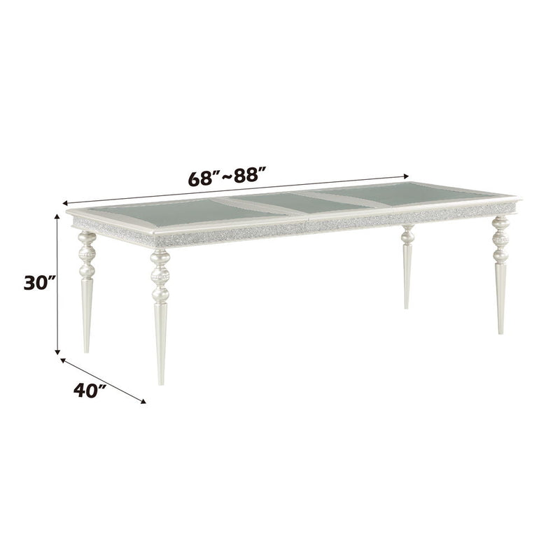 Maverick - Dining Table - Platinum - R&R Furniture Gallery (Fountain Valley, CA)
