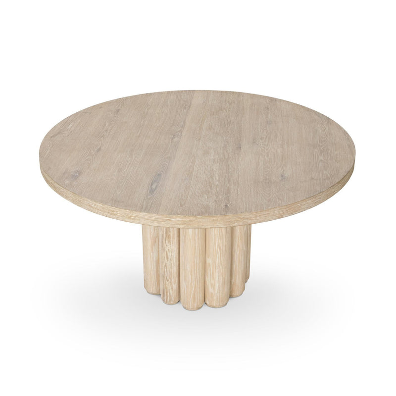 Tiber - Round Dining Table - R&R Furniture Gallery (Fountain Valley, CA)
