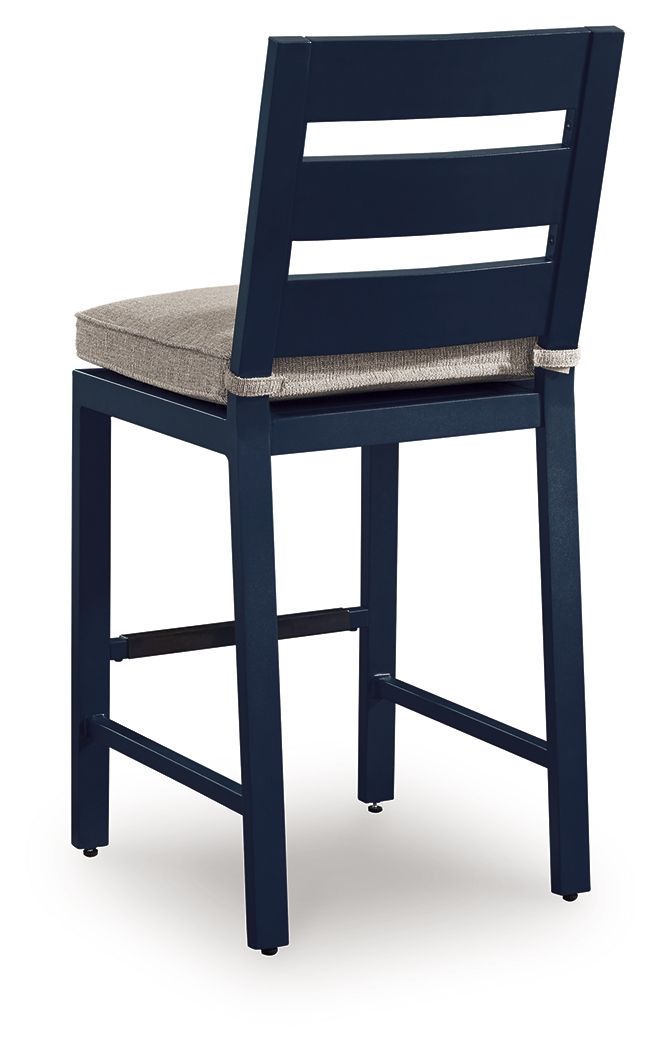 East Beach - Barstool (Set of 2) - Blue - R&R Furniture Gallery (Fountain Valley, CA)