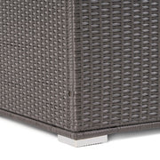Santa Rosa storage table by Noble House featuring a sleek design with a spacious top and sturdy storage compartment.