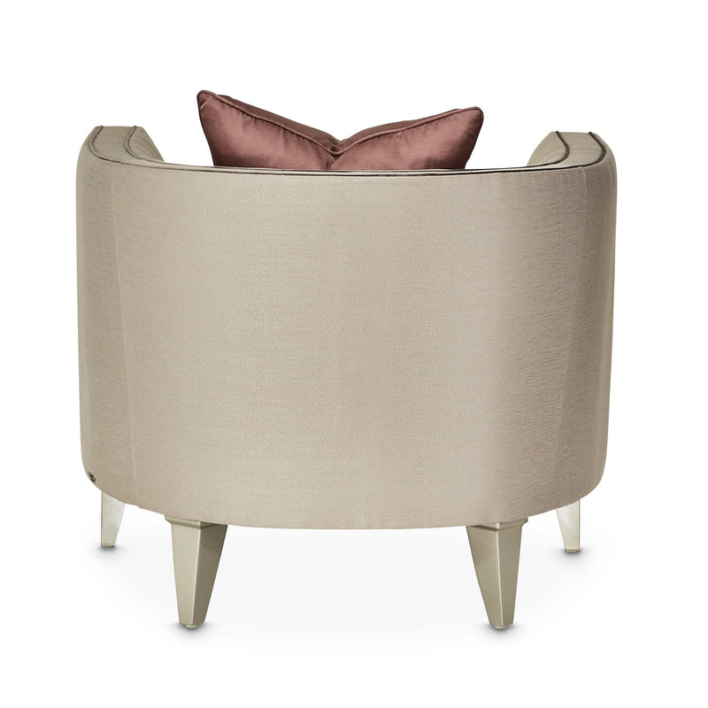 Linea - Matching Chair - Metallic / SilverMist - R&R Furniture Gallery (Fountain Valley, CA)