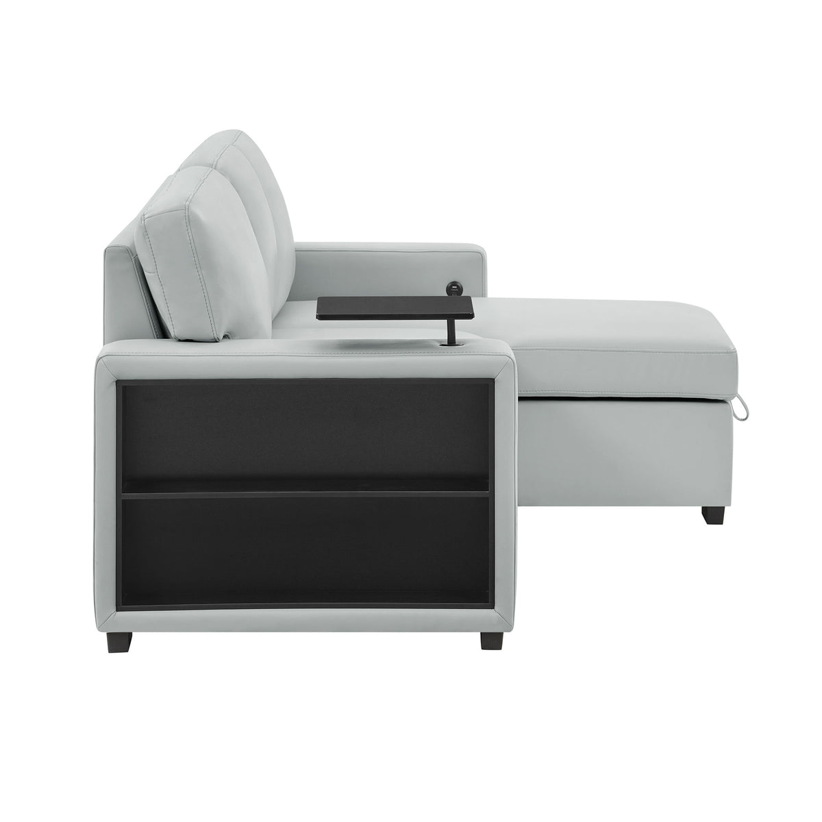 Tracey - Sofabed With Pullout - Silver