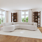 Classic Home Concord stationary sectional sofa with plush cushions and modern design, shown in a cozy living room setting.