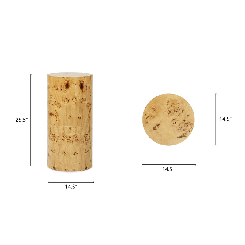 Nebula - Accent Pillar Side Table - R&R Furniture Gallery (Fountain Valley, CA)