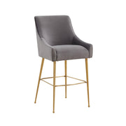 Beatrix - Velvet Stool - R&R Furniture Gallery (Fountain Valley, CA)