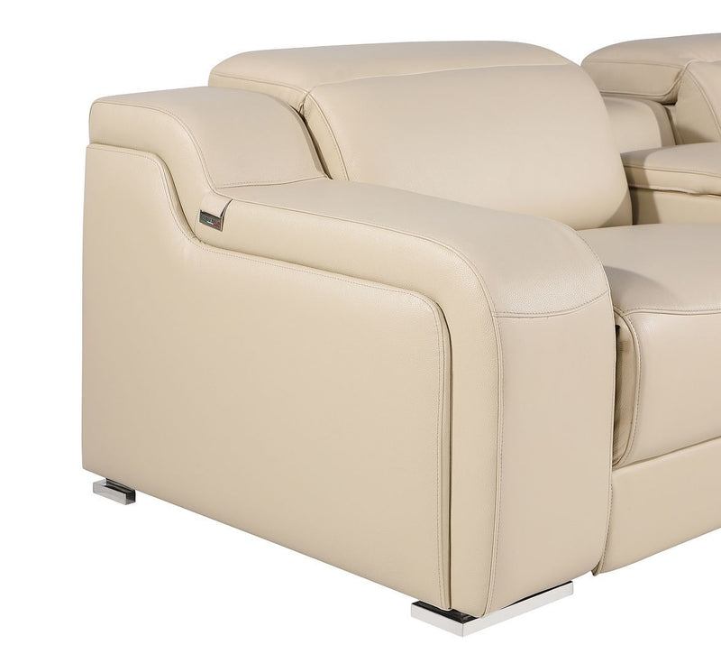 1116 - 8-Piece U-Shaped Sectional Sofa In With 4 Power Recliners & Power Headrests