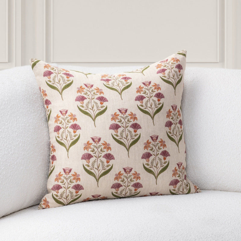 Transcendence - 22" x 22" Bluffs Pillow - Olive Green / Multi - R&R Furniture Gallery (Fountain Valley, CA)