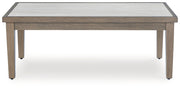 Rainier Ranch - Rectangular Cocktail Table - Brown / Beige - R&R Furniture Gallery (Fountain Valley, CA)