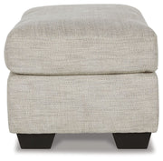 Vayda - Ottoman - Pebble - R&R Furniture Gallery (Fountain Valley, CA)
