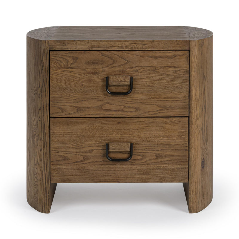 Kyrie - 2 Drawer Nightstand - Tawny Brown - R&R Furniture Gallery (Fountain Valley, CA)