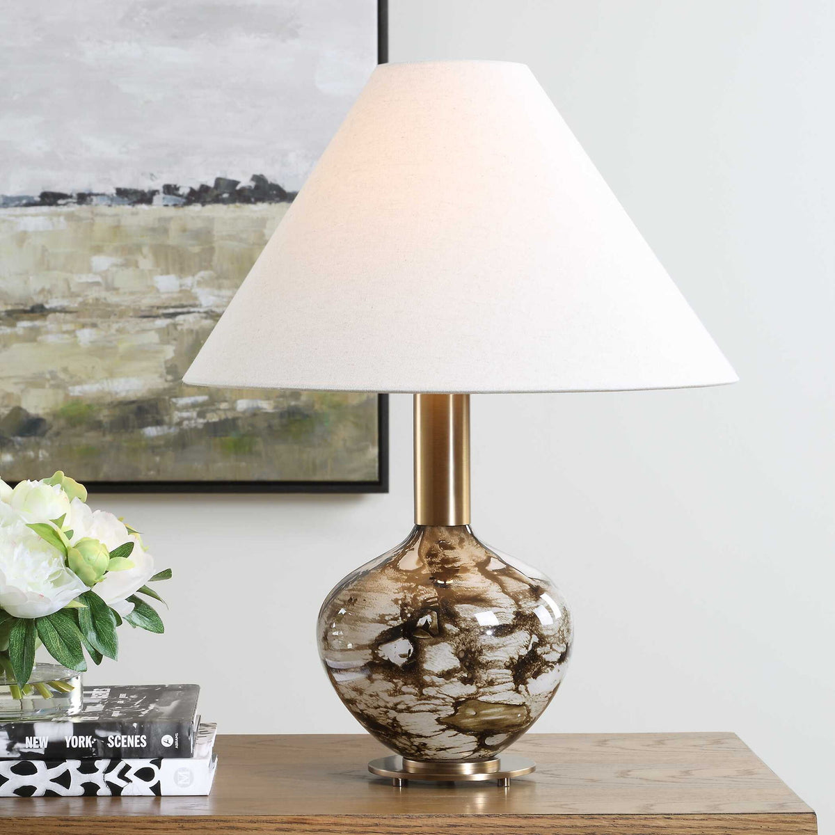 Montagu - Table Lamp - Dark Brown