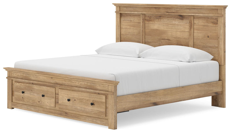 Makidern - Panel Storage Bed With Storage Footboard - R&R Furniture Gallery (Fountain Valley, CA)