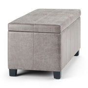Dover - Upholstered Storage Ottoman Bench - R&R Furniture Gallery (Fountain Valley, CA)