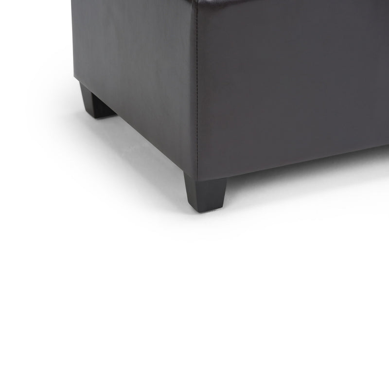 Sienna - Upholstered Storage Ottoman Bench - R&R Furniture Gallery (Fountain Valley, CA)