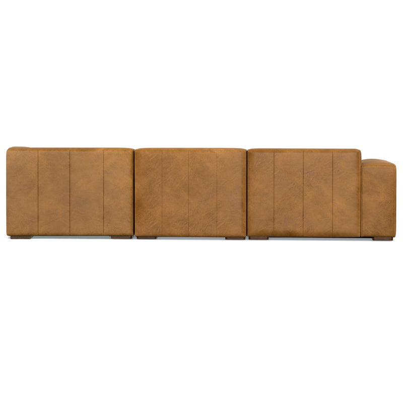 Rex - Handcrafted Sectional Sofa And Ottoman - R&R Furniture Gallery (Fountain Valley, CA)