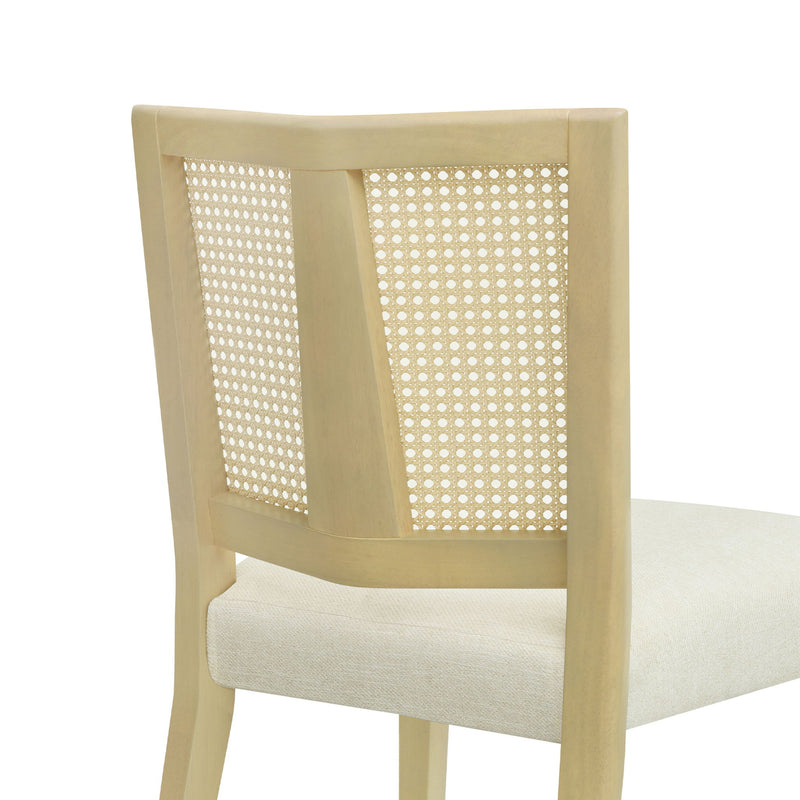 Rattan Dining Chair Without Arms (Set of 2) - R&R Furniture Gallery (Fountain Valley, CA)