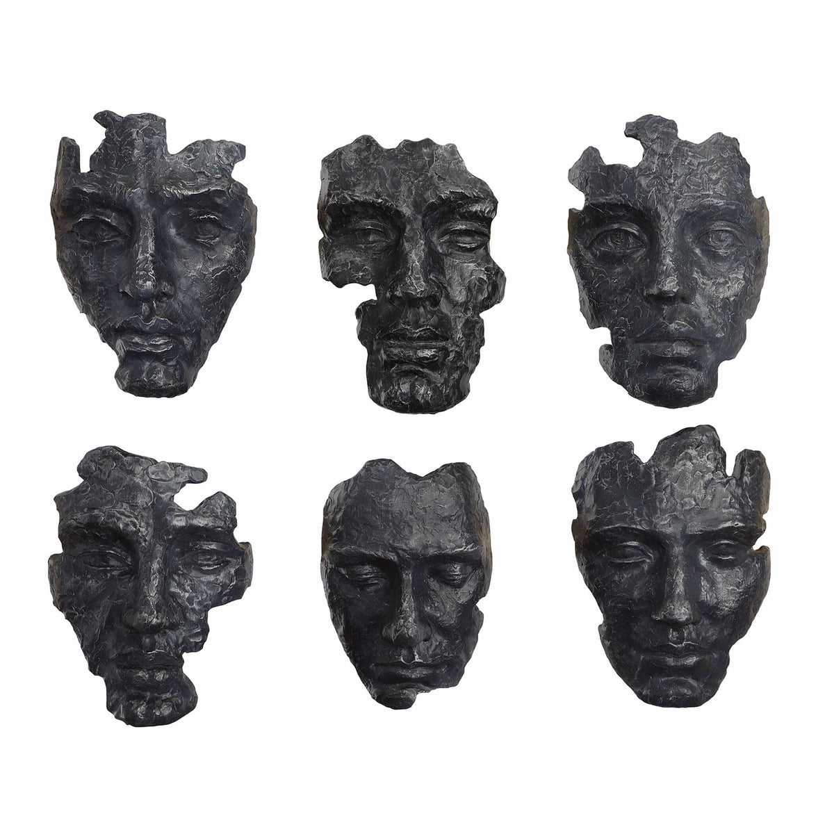 Self-Portrait - Metallic Wall Decor (Set of 6)