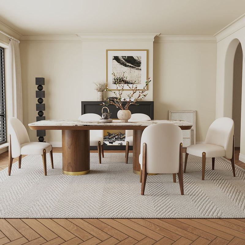 Willene - Dining Table With Ceramic Top - R&R Furniture Gallery (Fountain Valley, CA)
