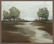 Maine - 48" x 72" Painting By Buddy Whitlock - Green / Dark Brown - R&R Furniture Gallery (Fountain Valley, CA)