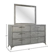 Landscape Mirror - Gray - R&R Furniture Gallery (Fountain Valley, CA)