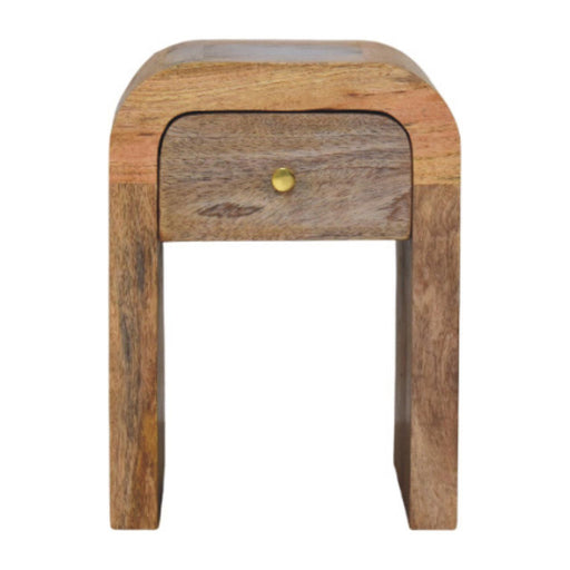 Mini Darcy - Nightstand With Curved Edges - R&R Furniture Gallery (Fountain Valley, CA)