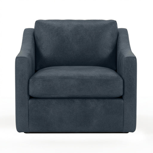 Classic Home Kipton swivel chair with a modern design, featuring a cushioned seat and backrest on a swivel base.