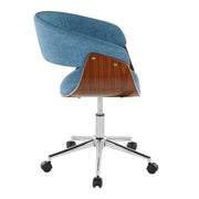 Lumi Source Vintage Mod mid-century modern office desk chair with a sleek design and cushioned seat and backrest.