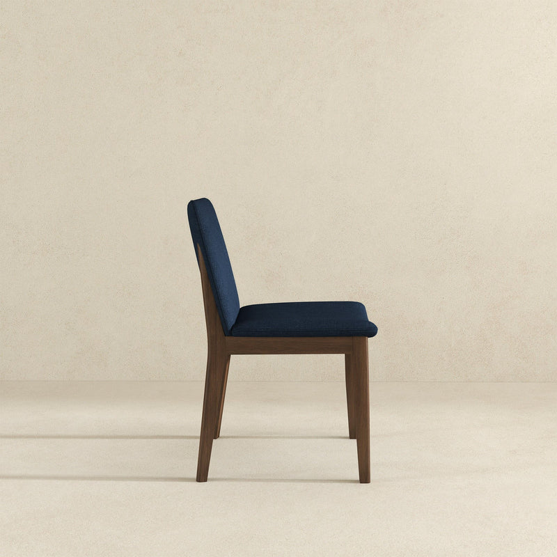 Laura - Mid-Century Modern Solid Wood Dining Chair (Set of 2) - R&R Furniture Gallery (Fountain Valley, CA)